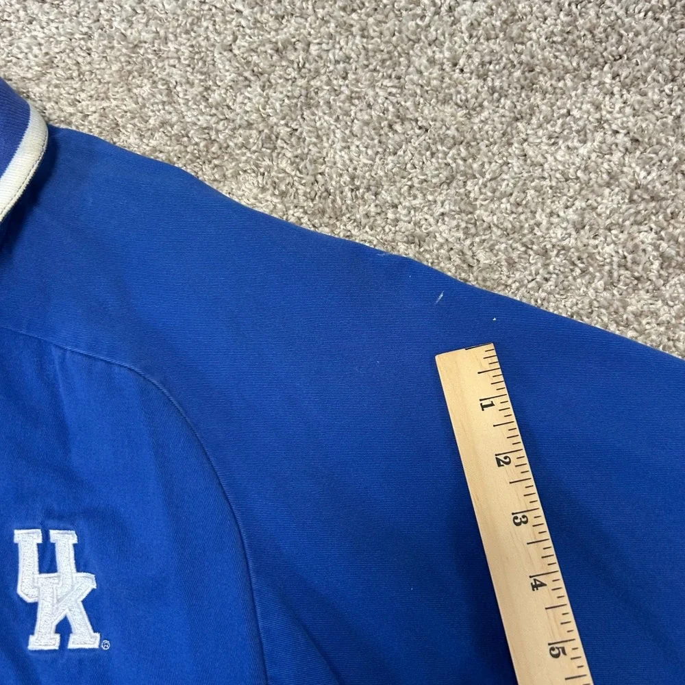 Vintage Team Nike Kentucky Wildcats UK‎ Jacket Men Size XL Full Zip Swoosh Blue